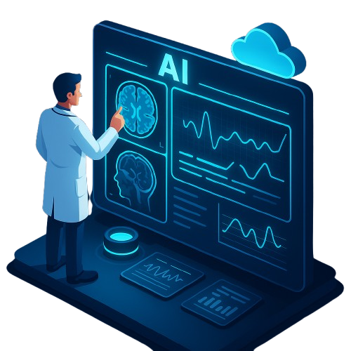 MedAiDiagnos AI imaging illustration